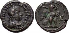 EGYPT. Alexandria. Trebonianus Gallus (251-253). BI Tetradrachm. Dated RY 3 (252/3).