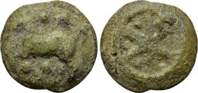 ANONYMOUS. Aes Grave. Triens (Circa 265-242 BC).
