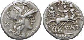 M. AURELIUS COTTA. Denarius (139 BC). Rome.