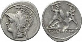 Q. THERMUS M. F. Denarius (103 BC). Rome.