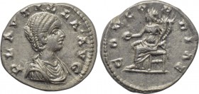 PLAUTILLA (Augusta, 202-205). Denarius. Laodicea.