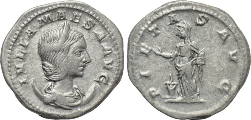 JULIA MAESA (Augusta, 218-224/5). Antoninianus. Rome. 

Obv: IVLIA MAESA AVG. ...