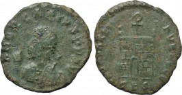 ARCADIUS (383-408). Ae. Thessalonica.