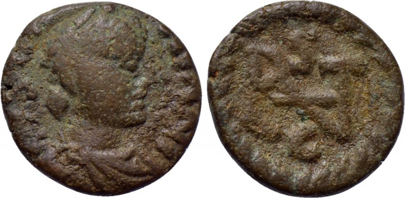 OSTROGOTHS. Athalaric (526-534). Nummus. Rome. In the name of Byzantine emperor ...