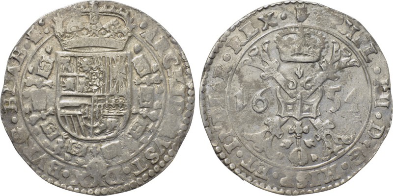 BELGIUM. Spanish Netherlands. Brabant. Philip IV of Spain (1621-1665). Patagon (...