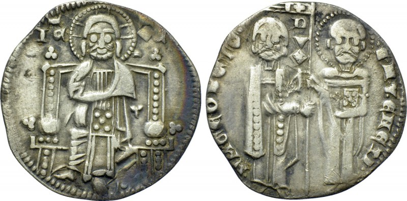 ITALY. Venice. Marino Zorzi (1311-1312). Grosso. 

Obv: IC - XC. 
Christ Pant...