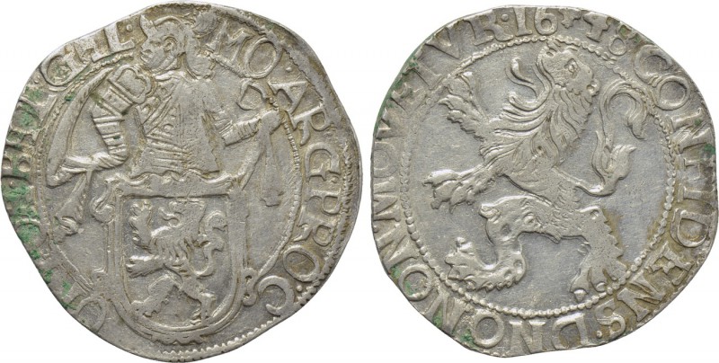 NETHERLANDS. Lion Dollar (1648). Gelderland. 

Obv: MO ARG PRO CON FOE BEL GEL...