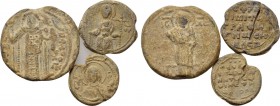 3 Byzantine seals.