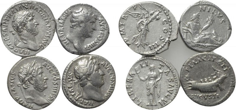 4 Denari of Hadrian. 

Obv: .
Rev: .

. 

Condition: See picture.

Weig...
