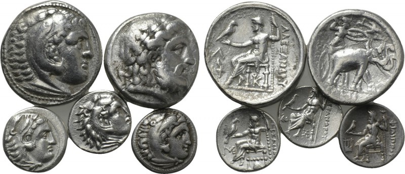4 Greek Coins. 

Obv: .
Rev: .

. 

Condition: See picture.

Weight: g....