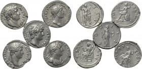 5 Denari of Hadrian.