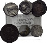 6 Ancient and modern Coins.