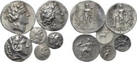 6 Greek Coins .