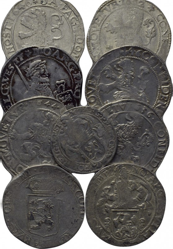 9 Dutch Coins. 

Obv: .
Rev: .

. 

Condition: See picture.

Weight: g....