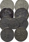 9 Dutch Coins.