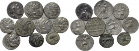 10 Coins of the Macedonian and Thracian kings.
