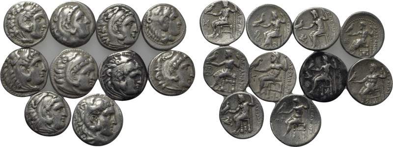 10 Drachms of Alexander the Great. 

Obv: .
Rev: .

. 

Condition: See pi...