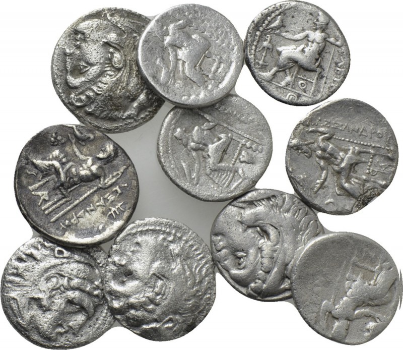 10 drachms of the Macedonian kings. 

Obv: .
Rev: .

. 

Condition: See p...