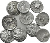 10 drachms of the Macedonian kings.