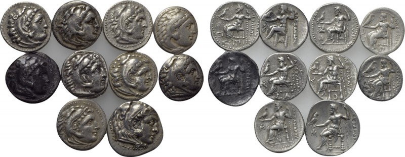 11 Drachms of Alexander the Great. 

Obv: .
Rev: .

. 

Condition: See pi...