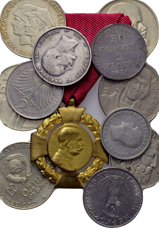 11 Modern Coins and 1 Decoration. 

Obv: .
Rev: .

. 

Condition: See pic...