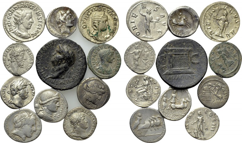 11 Roman Coins. 

Obv: .
Rev: .

. 

Condition: See picture.

Weight: g...