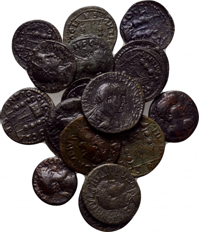 17 Roman Provincial Coins. 

Obv: .
Rev: .

. 

Condition: See picture.
...