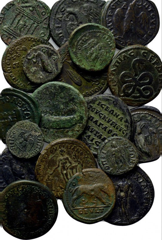 19 Roman Provincial Coins. 

Obv: .
Rev: .

. 

Condition: See picture.
...