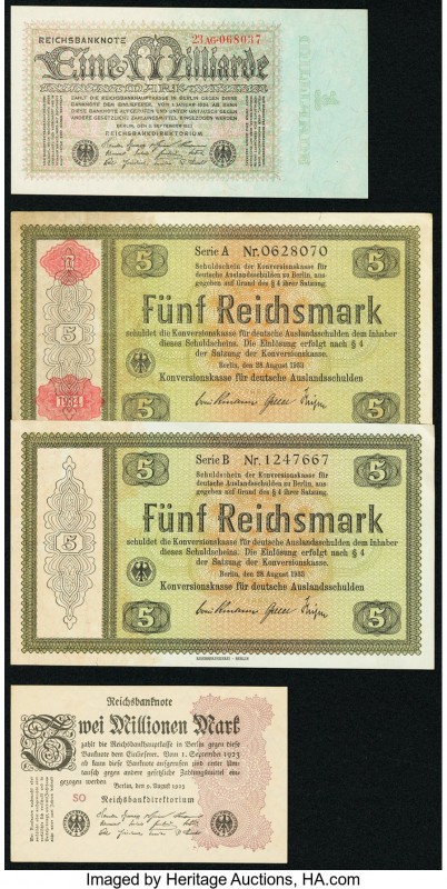 A Selection of Issues of Germany from the 1920s and 1930s. Very Fine or Better. ...