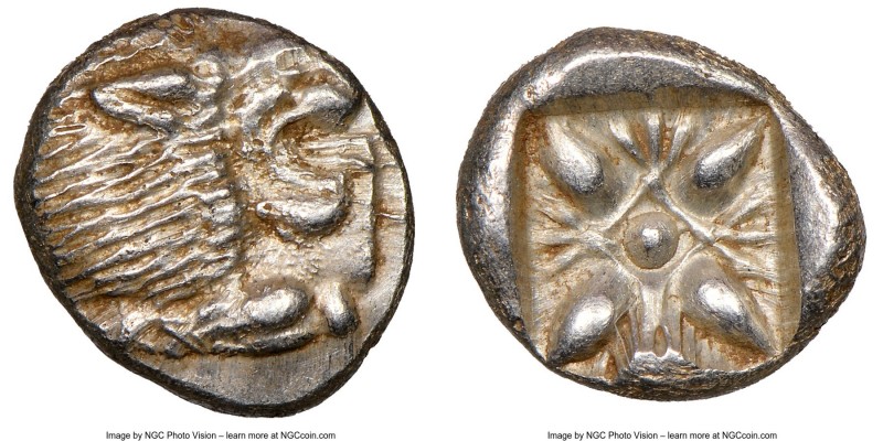 IONIA. Miletus. Ca. late 6th-5th centuries BC. AR 1/12 stater or obol (10mm, 1.0...