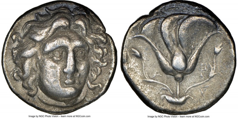 CARIAN ISLANDS. Rhodes. Ca. 305-275 BC. AR didrachm (19mm, 11h). NGC VF. Head of...