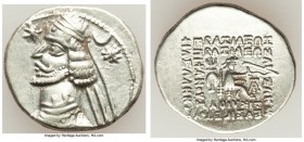 ANCIENT LOTS. Greek. Parthian and Persis Kingdoms. Lot of two (2) AR issues. XF-AU. Includes: Parthian Kingdom, AR drachm // Persis Kingdom, AR hemidr...