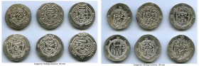 ANCIENT LOTS. Oriental. Tabaristan. Abbasid Governors. Lot of six (6) AR hemidrachms. VF-XF. Includes: various rulers and dates. Six (6) coins in lot....