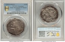 Philip IV Cob 8 Reales ND (1622-1649) P-T VF Details (Edge Damaged) PCGS, Potosi mint, KM19, Cal-Type 113. 25.81gm. Well-centered with a clearly mintm...