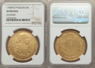 Charles IV gold 8 Escudos 1798 PTS-PP XF Details (Cleaned) NGC, Potosi mint, KM81. AGW 0.7614 oz.

HID09801242017