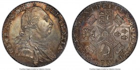 George III Shilling 1787 MS62 PCGS, KM607.2, S-3746. With hearts variety. 

HID09801242017