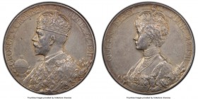 George V silver Matte Specimen "Coronation" Medal 1911 SP62 PCGS, Eimer-1922b, BHM-4022. 30mm. By Bertram Mackennal. 

HID09801242017