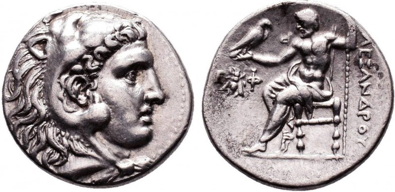 KINGDOM of MACEDON.Alexander III 'the Great',327-323 BC.AR drachm

Condition: Ve...