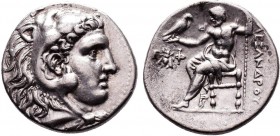 KINGDOM of MACEDON.Alexander III 'the Great',327-323 BC.AR drachm

Condition: Very Fine

Weight: 4.2 gr
Diameter: 18 mm