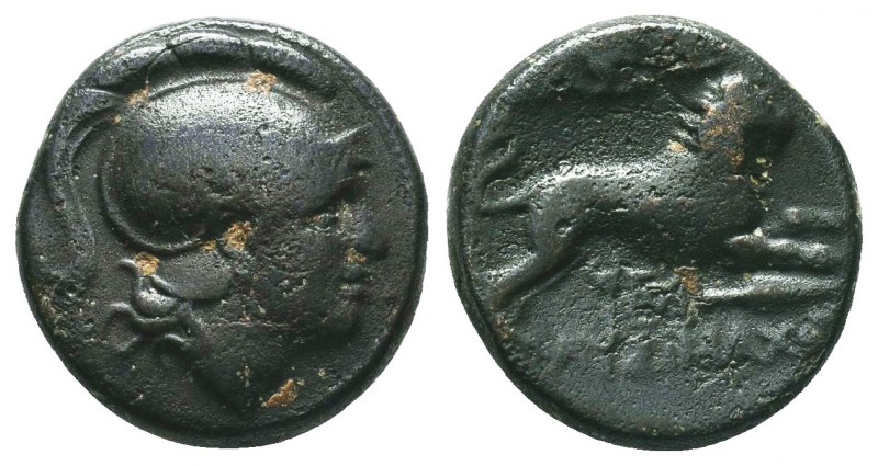 KINGS of THRACE. Lysimachos, 305-281 BC.AE Bronze

Condition: Very Fine

Weight:...