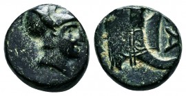 KINGS of MACEDON. Demetrios I Poliorketes. 306-283 BC.AE Bronze

Condition: Very Fine

Weight: 4.3 gr
Diameter: 15 mm