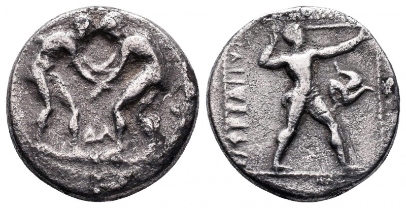 PAMPHYLIA. Aspendos.Ca 380-330/25 BC.AR Stater 

Condition: Very Fine

Weight: 1...