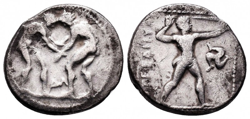 PAMPHYLIA. Aspendos.Ca 380-330/25 BC.AR Stater 

Condition: Very Fine

Weight: 1...