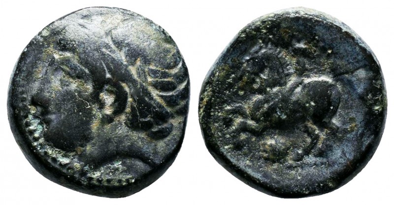KINGS of MACEDON. Alexander II. 370/69-368/7 BC.AE Bronze

Condition: Very Fine
...