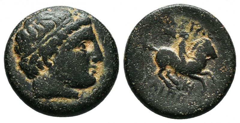 KINGS of MACEDON. Alexander II. 370/69-368/7 BC.AE Bronze

Condition: Very Fine
...
