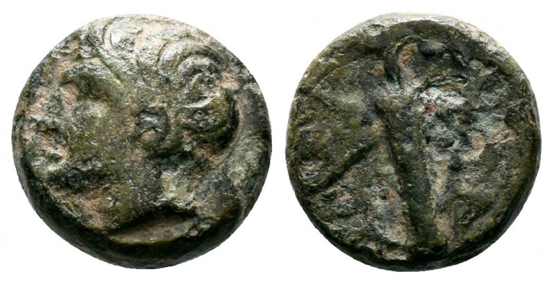 IONIA. Erythrai. 350-300 BC.AE Bronze

Condition: Very Fine

Weight: 1.3 gr
Diam...
