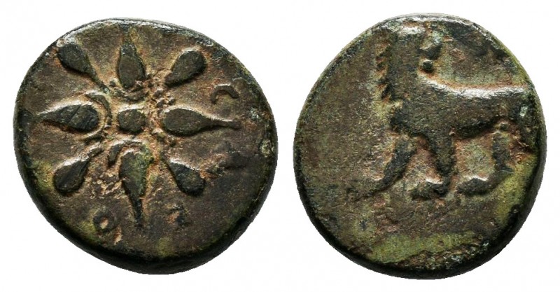 IONIA. Miletos 350-325 BC. AE Bronze

Condition: Very Fine

Weight: 2.2 gr
Diame...