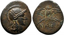 MYSIA.Pergamon, circa 200-133 BC.AE Bronze

Condition: Very Fine

Weight: 2.6 gr
Diameter: 19 mm