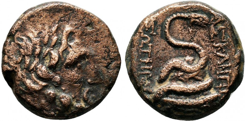 MYSIA.Pergamon, circa 200-133 BC.AE Bronze

Condition: Very Fine

Weight: 8.5 gr...