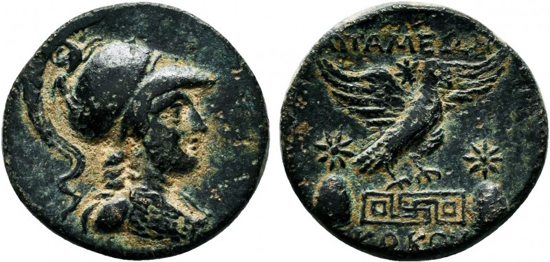 PHRYGIA.Apameia circa 100-50 BC.AE Bronze 

Condition: Very Fine

Weight: 6.6 gr...